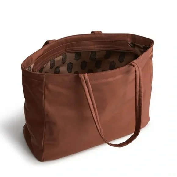Hathaway Tote Bag in Cinnamon Brown NWT - Picture 3 of 9